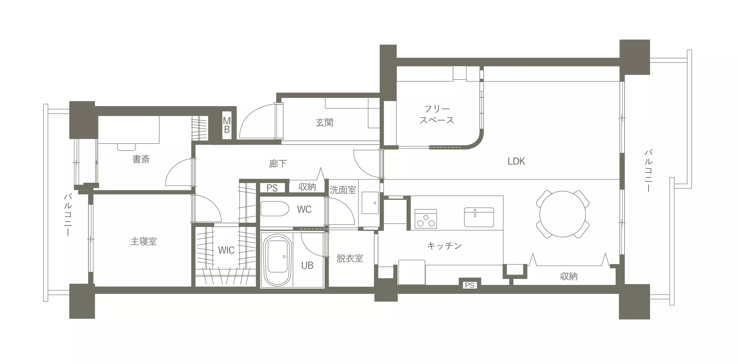 名古屋市西区のリノベーション施工事例後の間取り