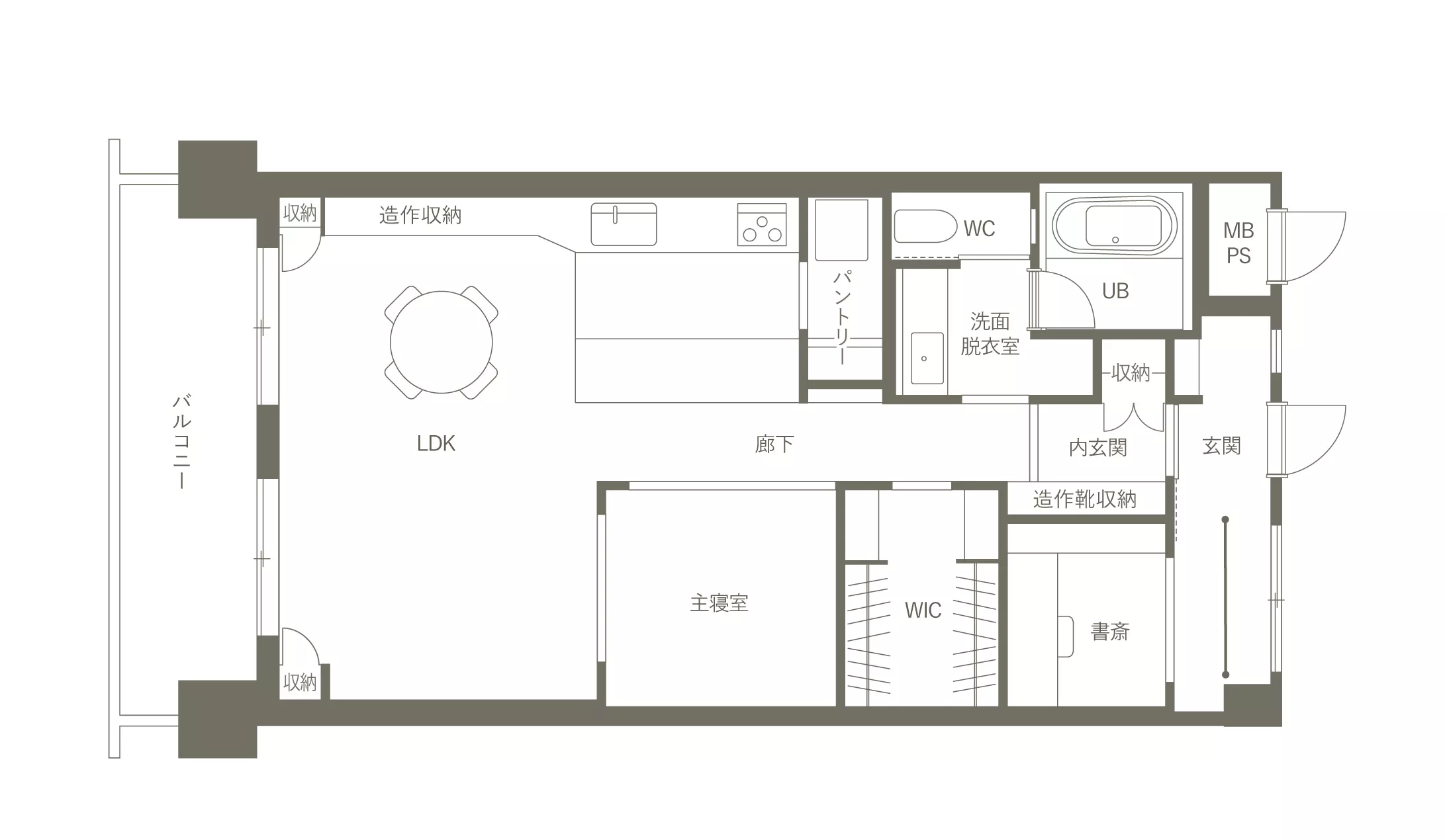 リノベーション事例after間取り図