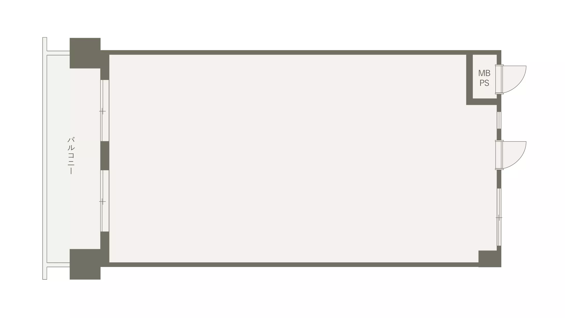 リノベーション事例before間取り図