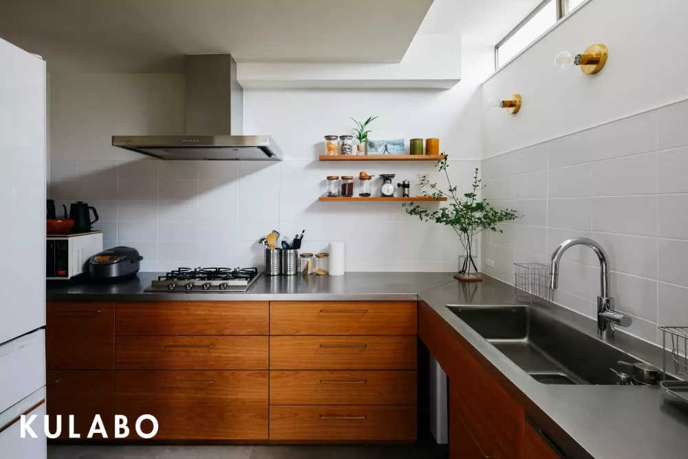 造作キッチンのリノベーション事例"