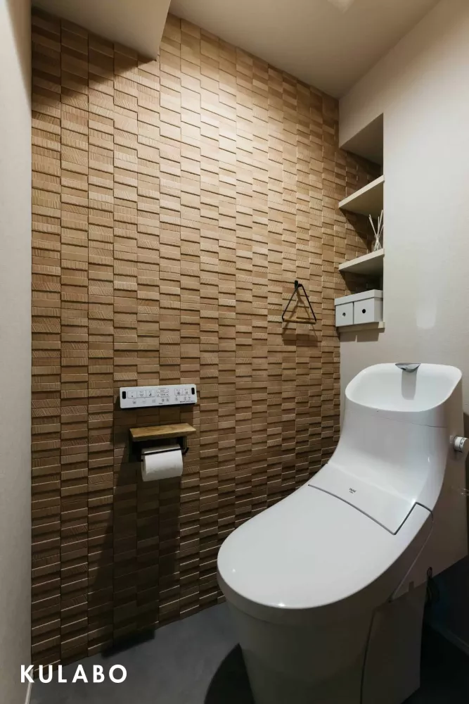 エコカラットをトイレに施工した愛知県名古屋市守山区のリノベーション事例"