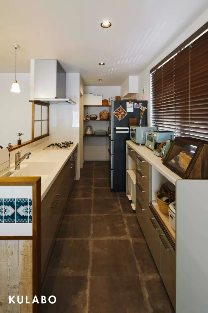 明るさと開放感に満ちた憧れの海外風ヴィンテージハウス