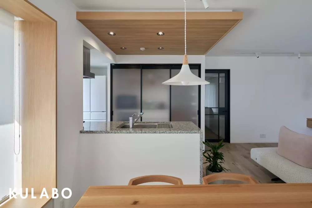 素材をプラスして自分好みの空間に