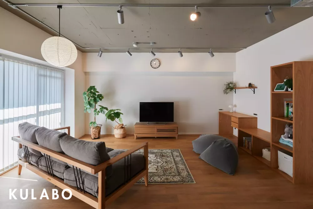 ダクトレールを使ったリノベーション事例"