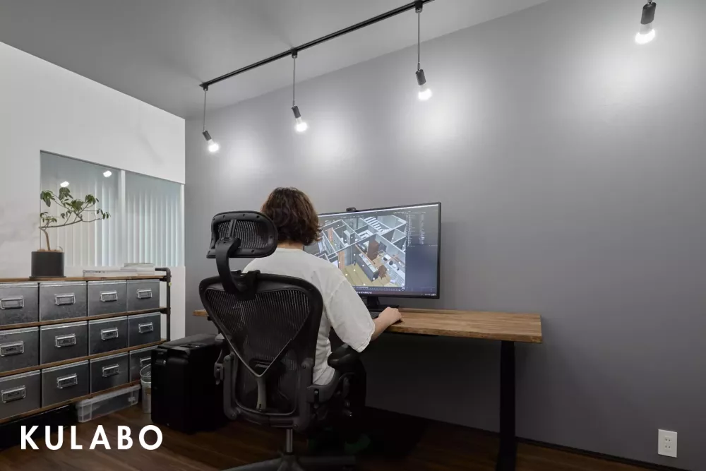 ダクトレールを使ったリノベーション事例"