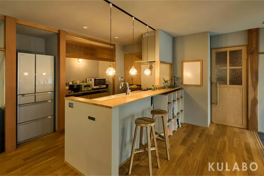 古民家から望む、自然と共に暮らす家