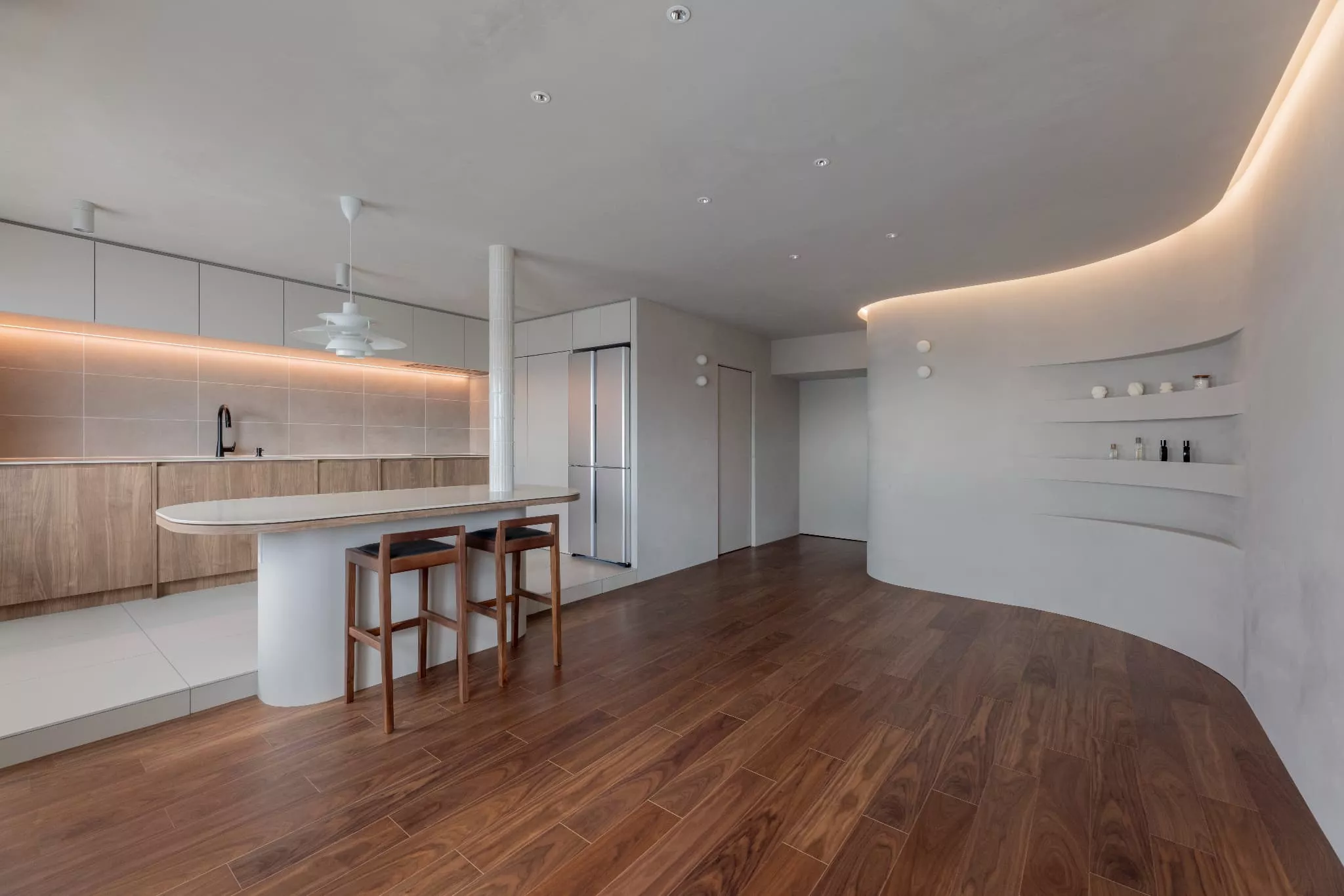 静かなRhythmにとけこむ家