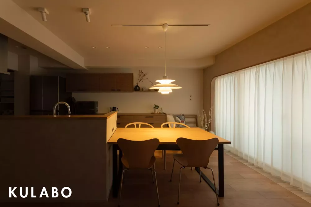 円い風景に心のこわばりを預けて