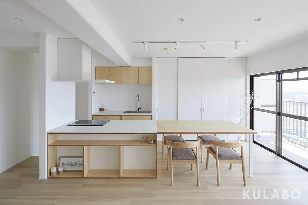 シンプルナチュラルなマンションリノベ